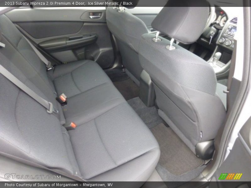 Rear Seat of 2013 Impreza 2.0i Premium 4 Door