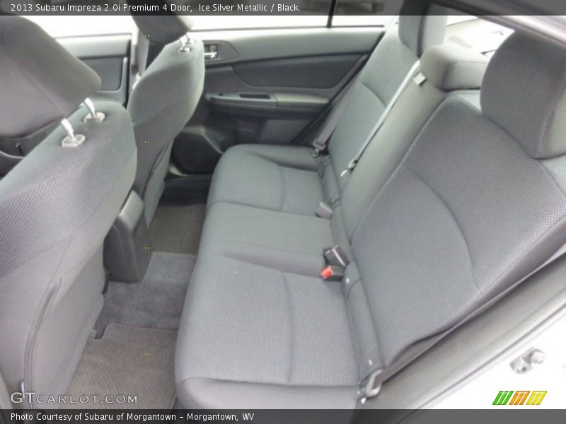 Rear Seat of 2013 Impreza 2.0i Premium 4 Door