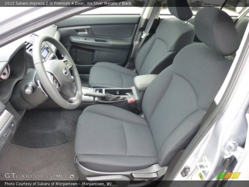  2013 Impreza 2.0i Premium 4 Door Black Interior
