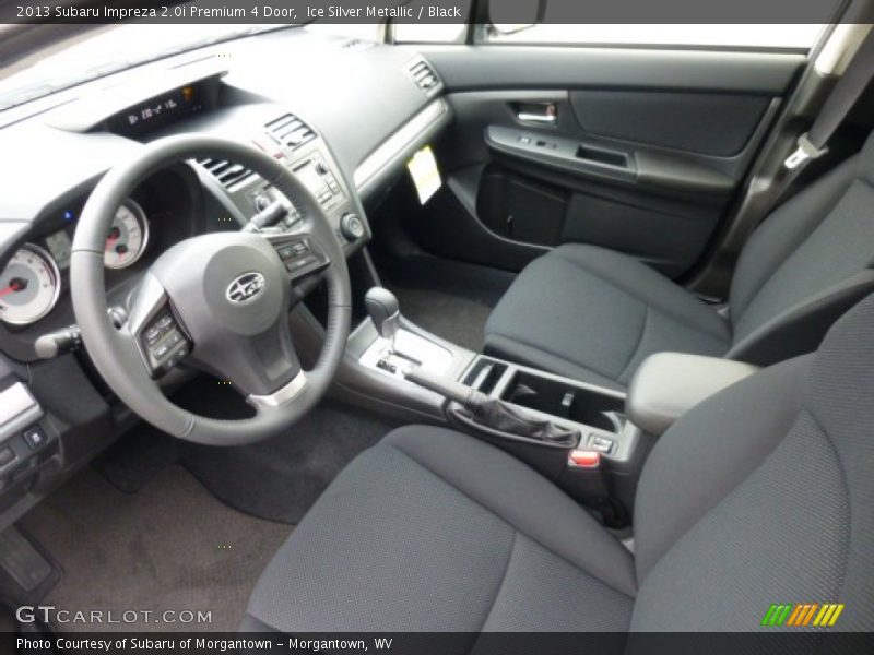  2013 Impreza 2.0i Premium 4 Door Black Interior