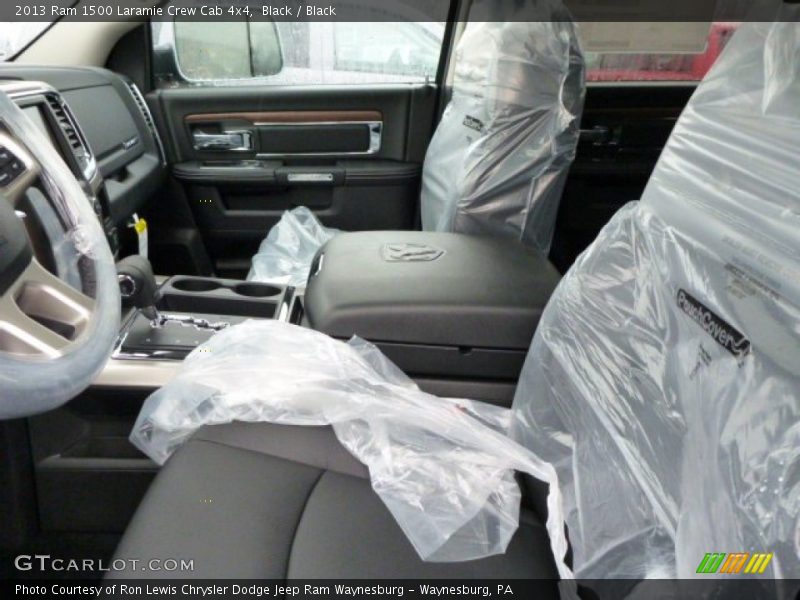 Black / Black 2013 Ram 1500 Laramie Crew Cab 4x4