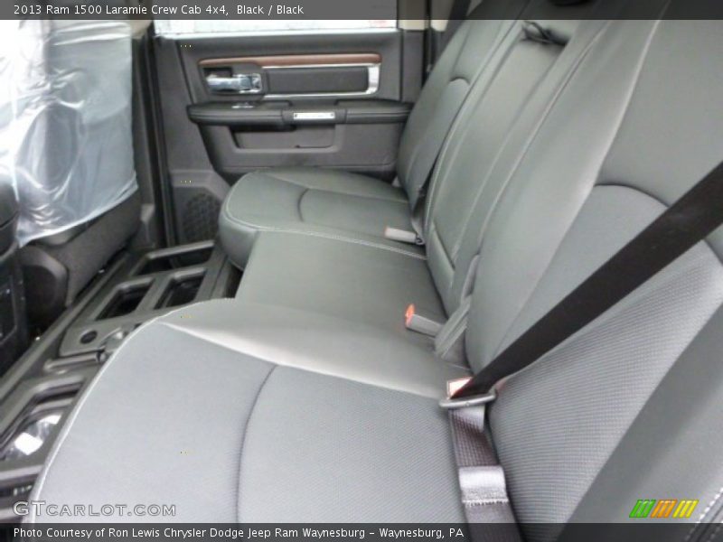 Black / Black 2013 Ram 1500 Laramie Crew Cab 4x4