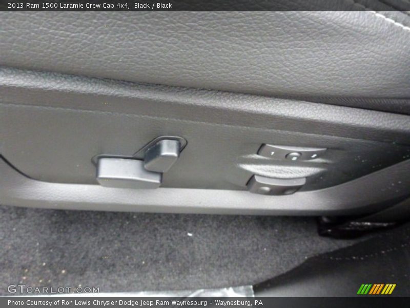 Black / Black 2013 Ram 1500 Laramie Crew Cab 4x4