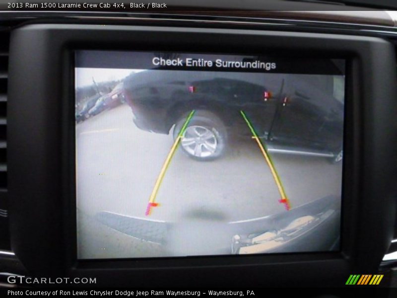 Black / Black 2013 Ram 1500 Laramie Crew Cab 4x4