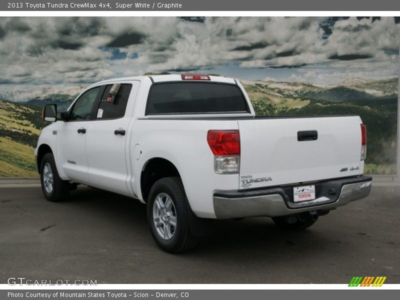 Super White / Graphite 2013 Toyota Tundra CrewMax 4x4