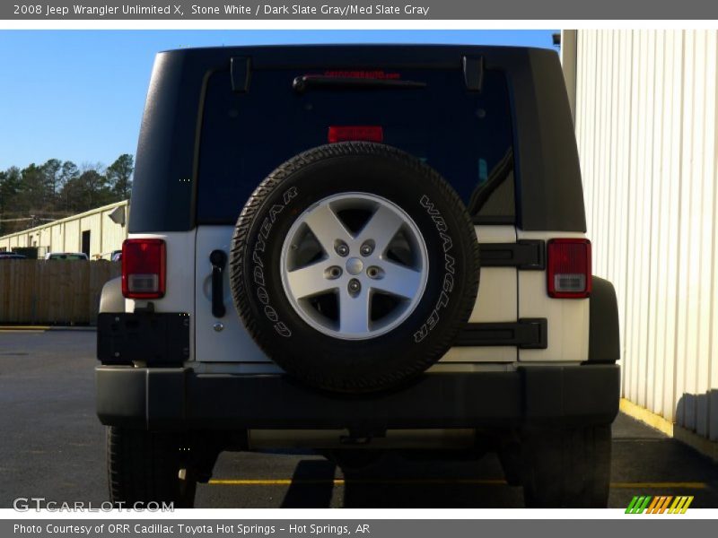 Stone White / Dark Slate Gray/Med Slate Gray 2008 Jeep Wrangler Unlimited X