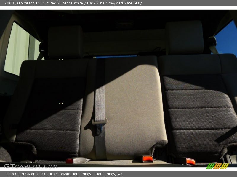 Stone White / Dark Slate Gray/Med Slate Gray 2008 Jeep Wrangler Unlimited X