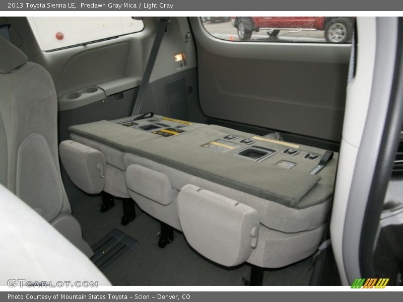 Predawn Gray Mica / Light Gray 2013 Toyota Sienna LE
