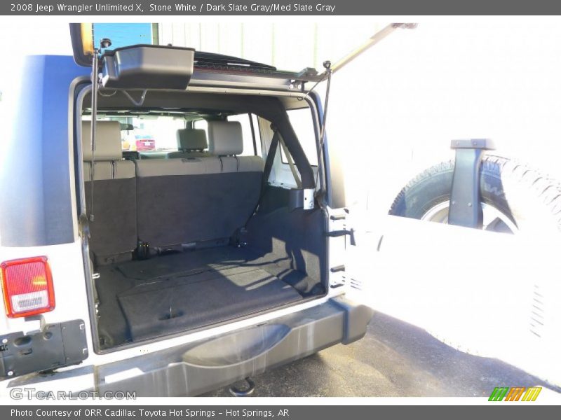 Stone White / Dark Slate Gray/Med Slate Gray 2008 Jeep Wrangler Unlimited X