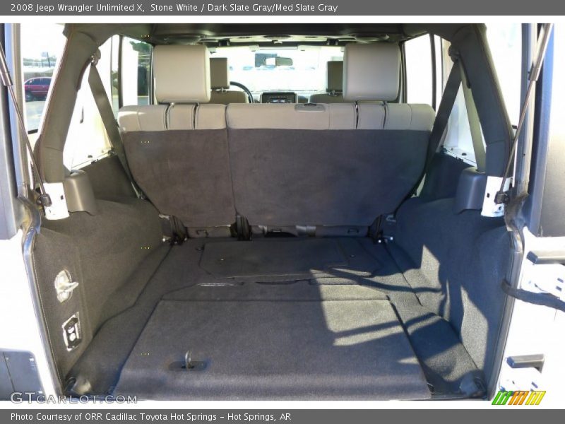 Stone White / Dark Slate Gray/Med Slate Gray 2008 Jeep Wrangler Unlimited X