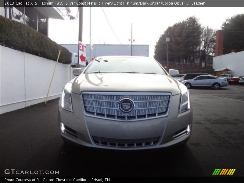 Silver Coast Metallic / Very Light Platinum/Dark Urban/Cocoa Opus Full Leather 2013 Cadillac XTS Platinum FWD