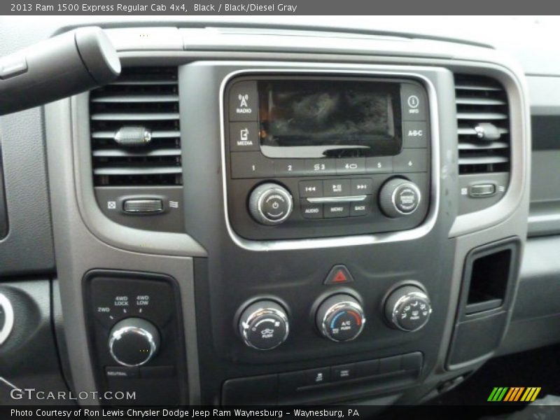 Black / Black/Diesel Gray 2013 Ram 1500 Express Regular Cab 4x4