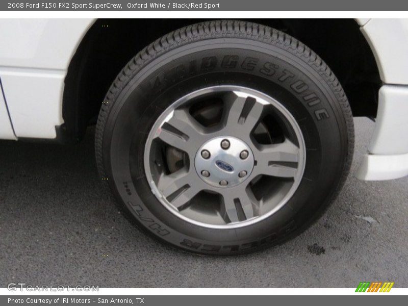 Oxford White / Black/Red Sport 2008 Ford F150 FX2 Sport SuperCrew