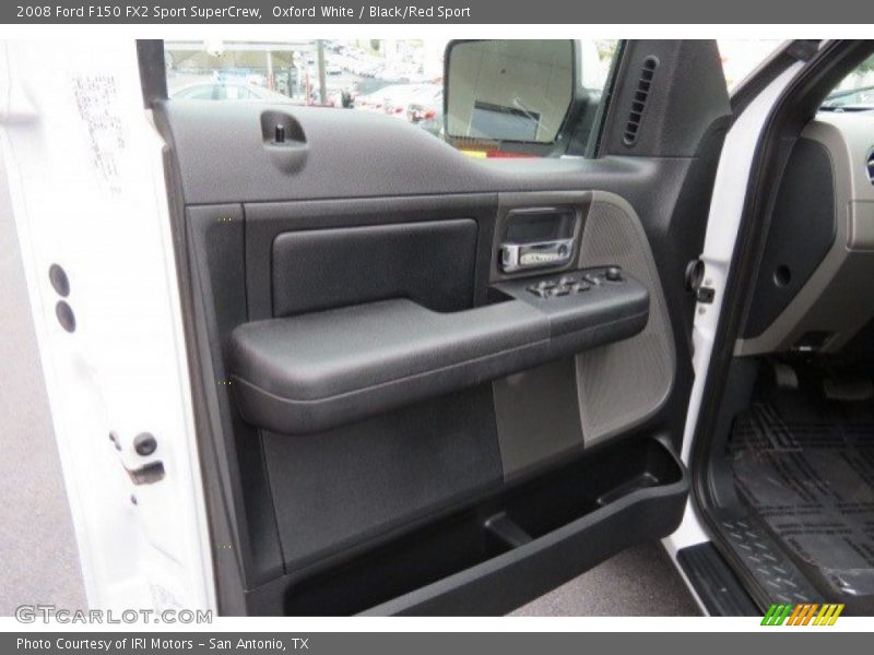 Oxford White / Black/Red Sport 2008 Ford F150 FX2 Sport SuperCrew