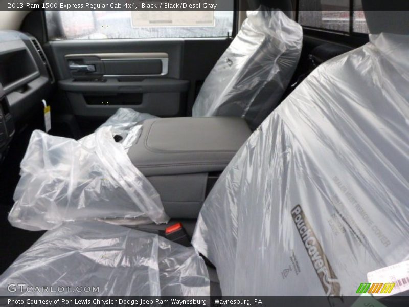 Black / Black/Diesel Gray 2013 Ram 1500 Express Regular Cab 4x4