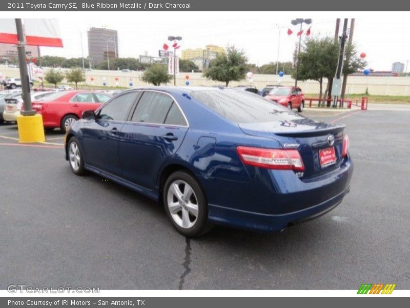 Blue Ribbon Metallic / Dark Charcoal 2011 Toyota Camry SE