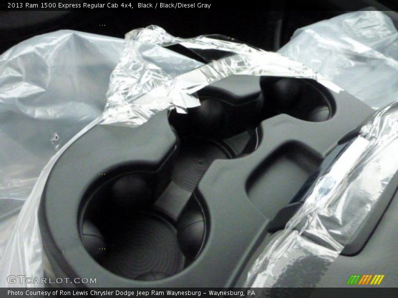 Black / Black/Diesel Gray 2013 Ram 1500 Express Regular Cab 4x4