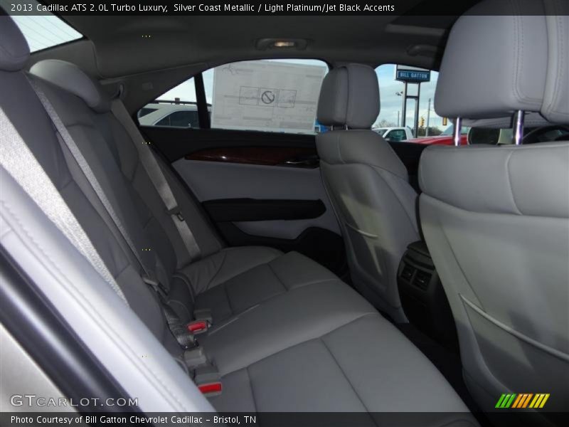 Silver Coast Metallic / Light Platinum/Jet Black Accents 2013 Cadillac ATS 2.0L Turbo Luxury