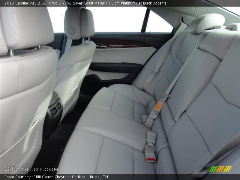 Silver Coast Metallic / Light Platinum/Jet Black Accents 2013 Cadillac ATS 2.0L Turbo Luxury