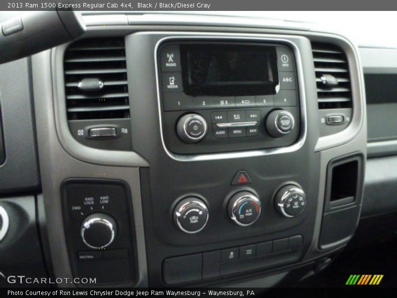 Black / Black/Diesel Gray 2013 Ram 1500 Express Regular Cab 4x4