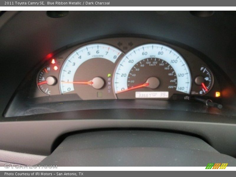 Blue Ribbon Metallic / Dark Charcoal 2011 Toyota Camry SE