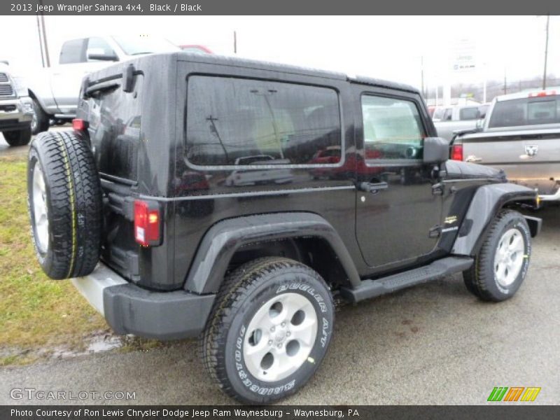 Black / Black 2013 Jeep Wrangler Sahara 4x4