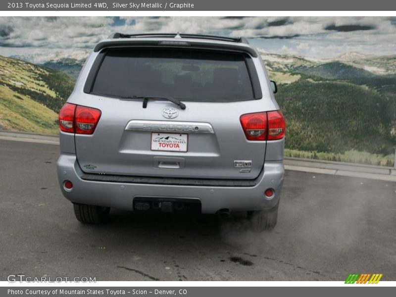 Silver Sky Metallic / Graphite 2013 Toyota Sequoia Limited 4WD