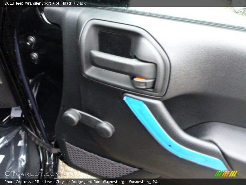 Black / Black 2013 Jeep Wrangler Sport 4x4