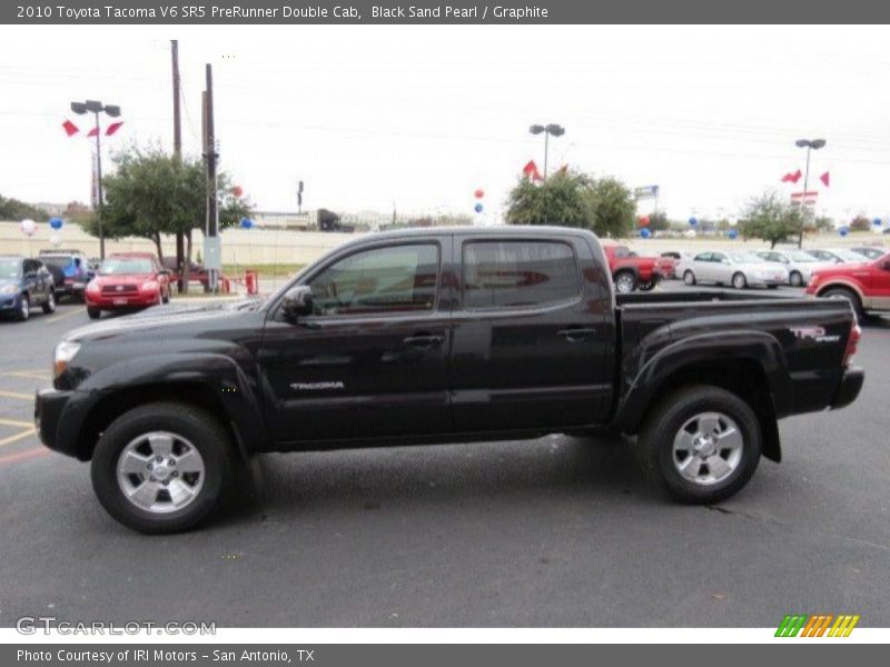 Black Sand Pearl / Graphite 2010 Toyota Tacoma V6 SR5 PreRunner Double Cab