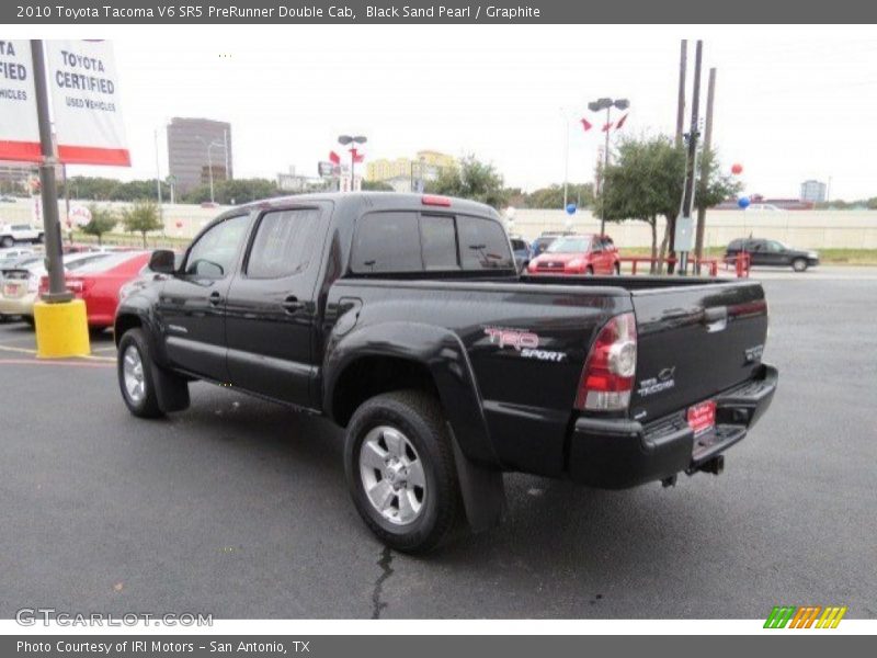 Black Sand Pearl / Graphite 2010 Toyota Tacoma V6 SR5 PreRunner Double Cab