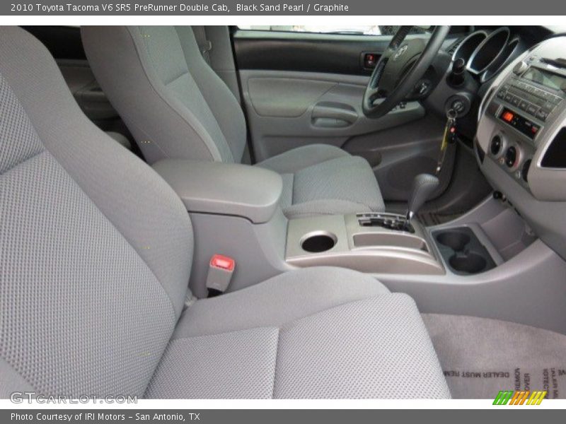 Black Sand Pearl / Graphite 2010 Toyota Tacoma V6 SR5 PreRunner Double Cab