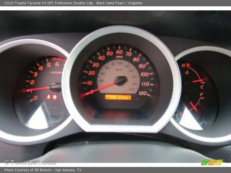 Black Sand Pearl / Graphite 2010 Toyota Tacoma V6 SR5 PreRunner Double Cab