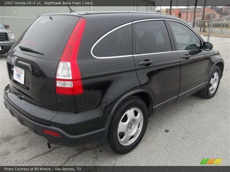 Nighthawk Black Pearl / Ivory 2007 Honda CR-V LX