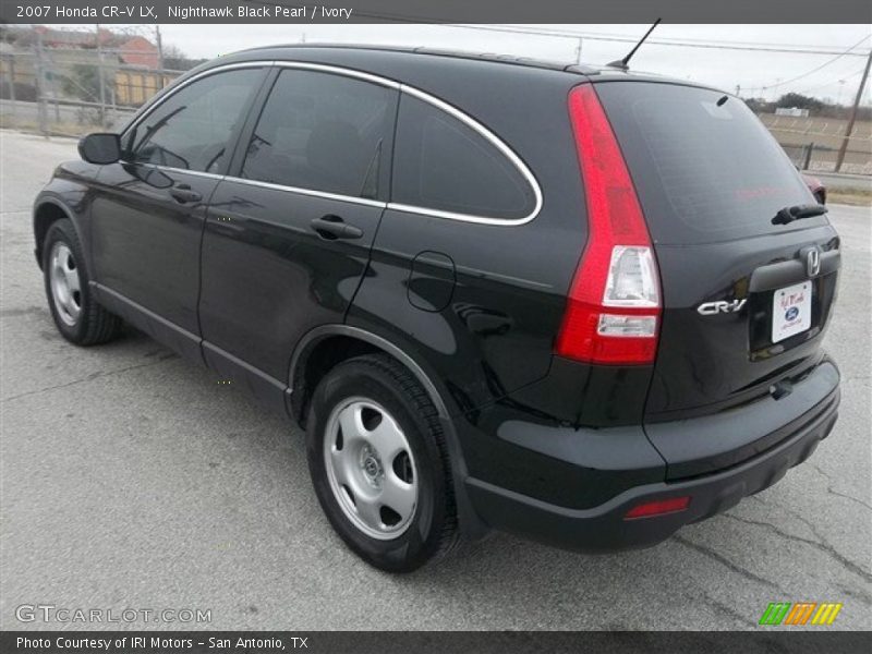 Nighthawk Black Pearl / Ivory 2007 Honda CR-V LX