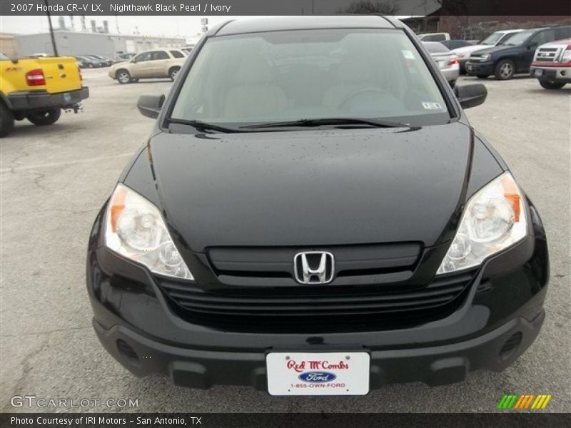 Nighthawk Black Pearl / Ivory 2007 Honda CR-V LX