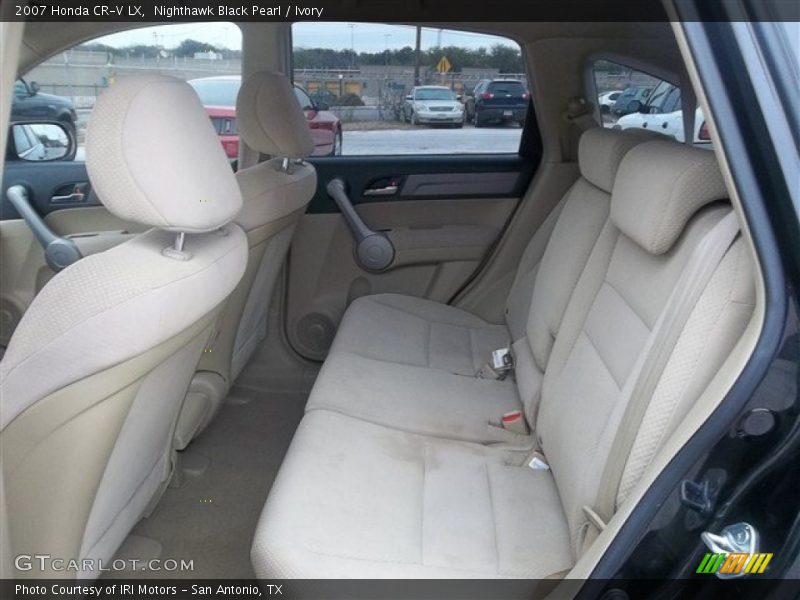 Nighthawk Black Pearl / Ivory 2007 Honda CR-V LX