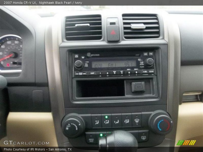 Nighthawk Black Pearl / Ivory 2007 Honda CR-V LX