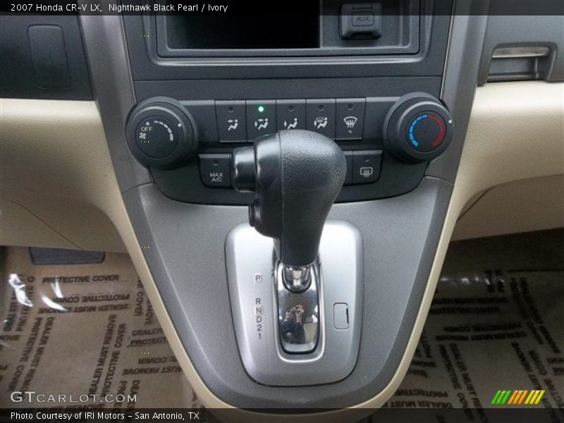 Nighthawk Black Pearl / Ivory 2007 Honda CR-V LX