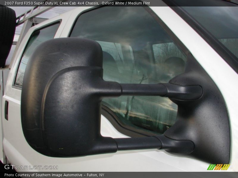 Oxford White / Medium Flint 2007 Ford F350 Super Duty XL Crew Cab 4x4 Chassis