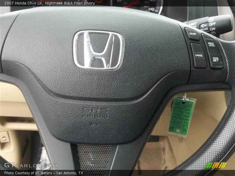 Nighthawk Black Pearl / Ivory 2007 Honda CR-V LX