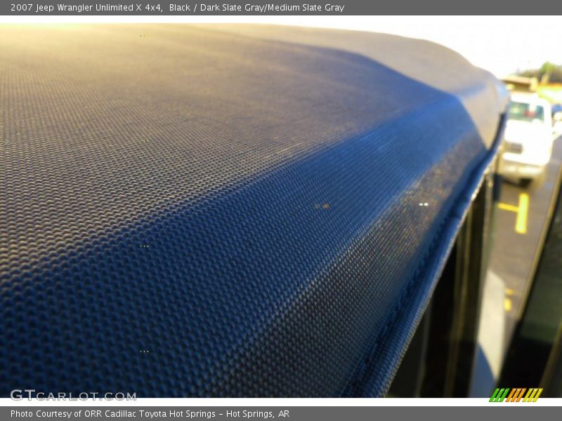 Black / Dark Slate Gray/Medium Slate Gray 2007 Jeep Wrangler Unlimited X 4x4