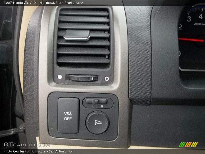 Nighthawk Black Pearl / Ivory 2007 Honda CR-V LX