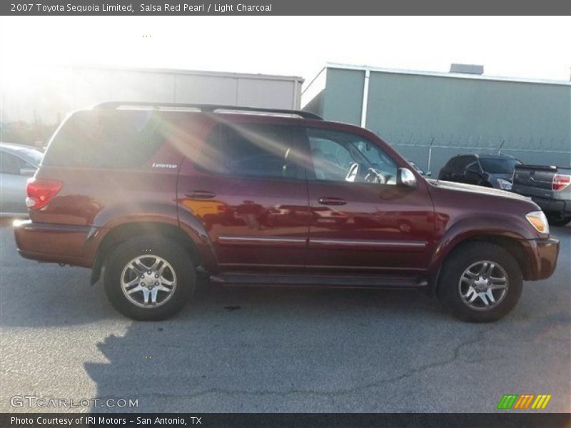 Salsa Red Pearl / Light Charcoal 2007 Toyota Sequoia Limited