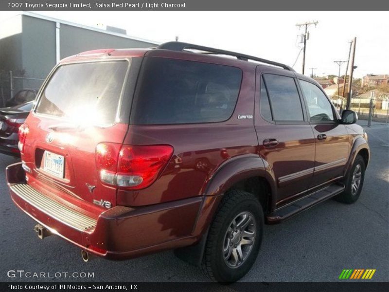 Salsa Red Pearl / Light Charcoal 2007 Toyota Sequoia Limited