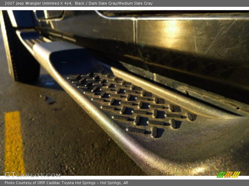 Black / Dark Slate Gray/Medium Slate Gray 2007 Jeep Wrangler Unlimited X 4x4