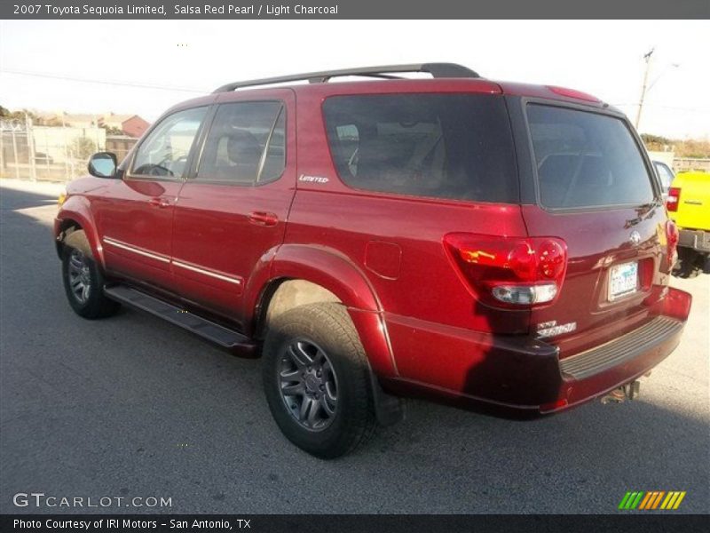 Salsa Red Pearl / Light Charcoal 2007 Toyota Sequoia Limited