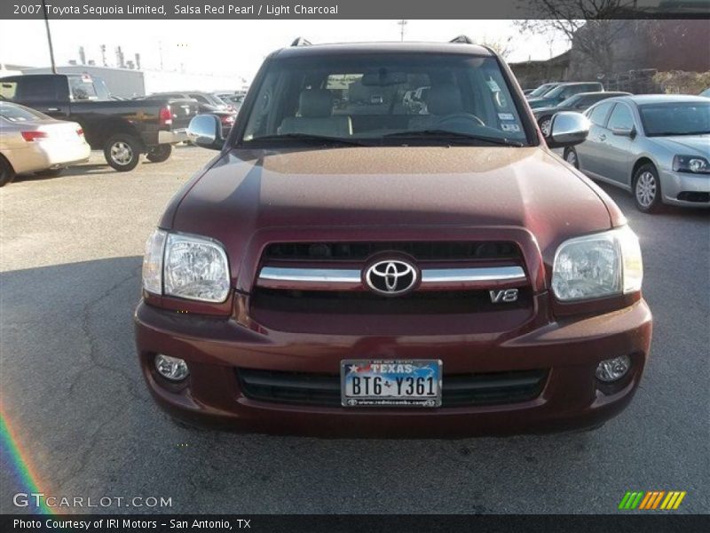 Salsa Red Pearl / Light Charcoal 2007 Toyota Sequoia Limited