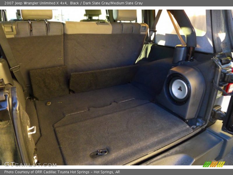 Black / Dark Slate Gray/Medium Slate Gray 2007 Jeep Wrangler Unlimited X 4x4