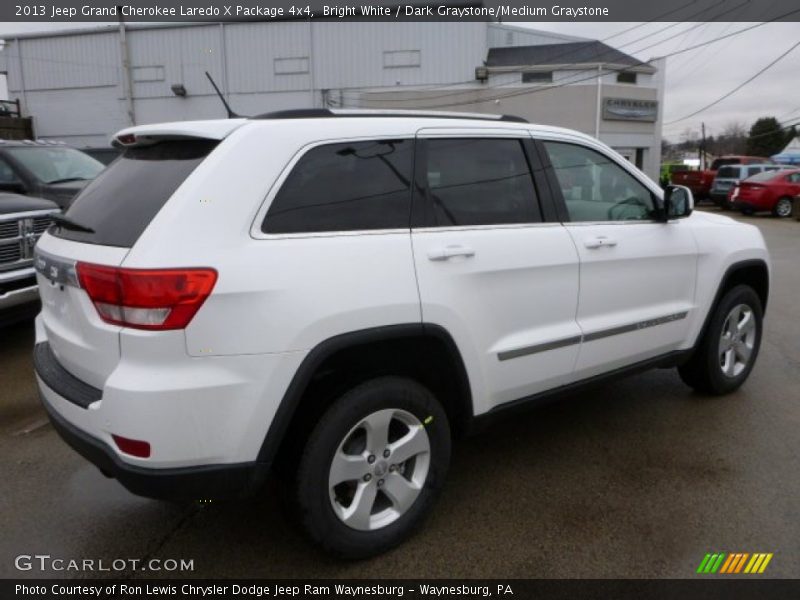 Bright White / Dark Graystone/Medium Graystone 2013 Jeep Grand Cherokee Laredo X Package 4x4