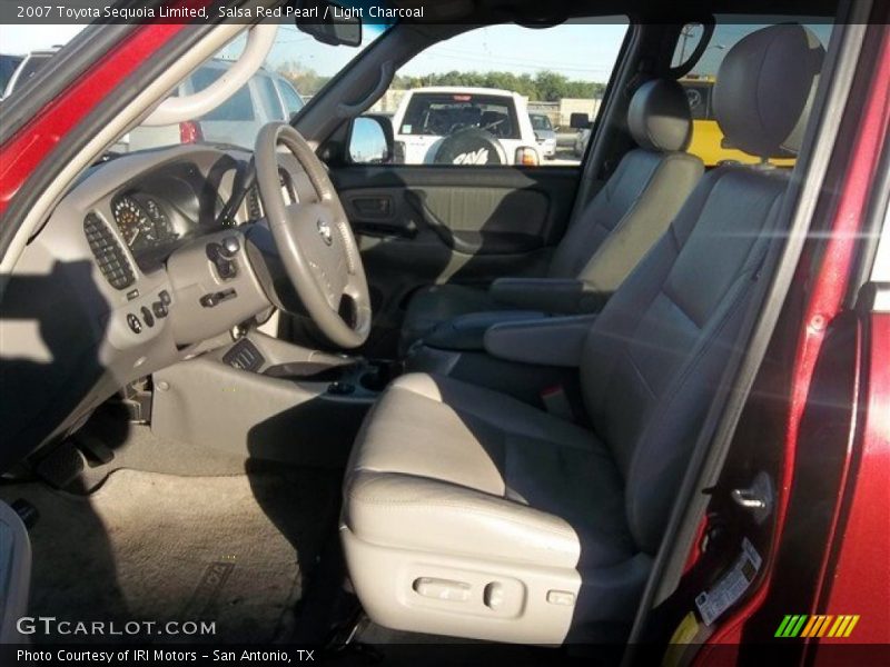 Salsa Red Pearl / Light Charcoal 2007 Toyota Sequoia Limited